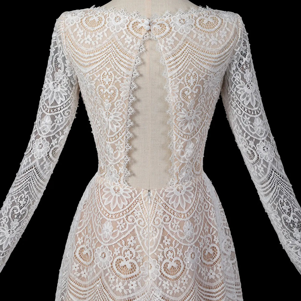 white chiffon overlay dress Chiffon overlay with sleeves