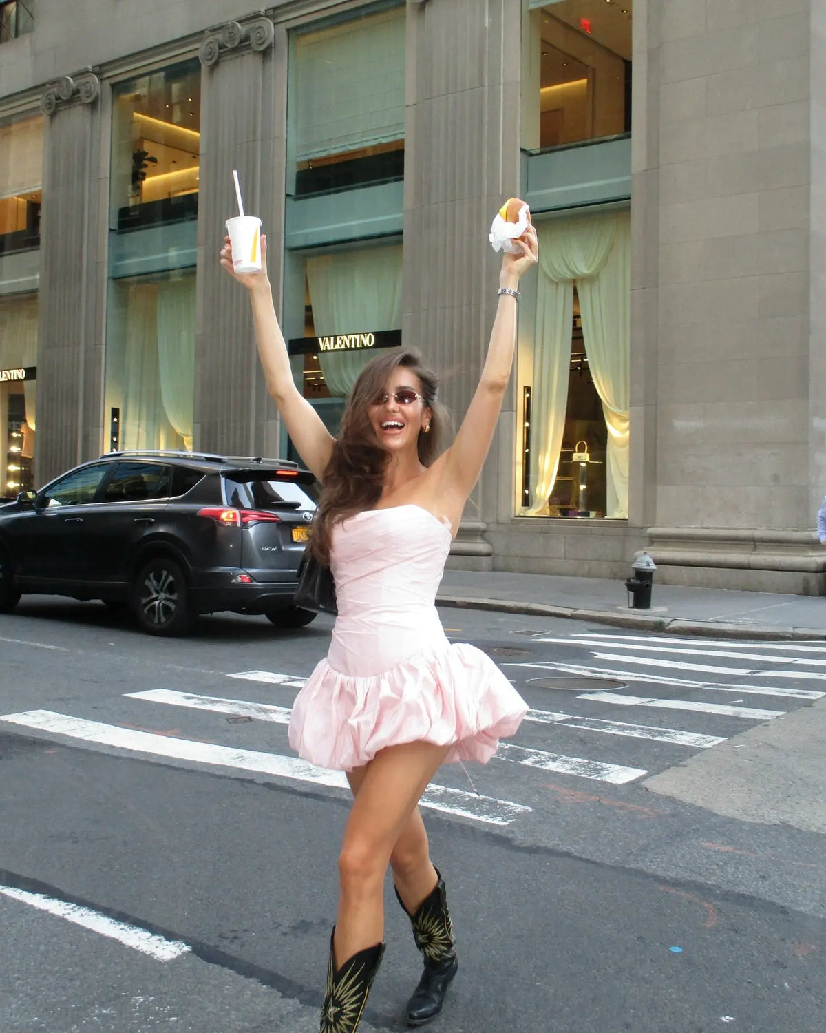 tube top homecoming dress Chic Strapless Rosette Sparkle tube top Homecoming dresses Koutun Dress