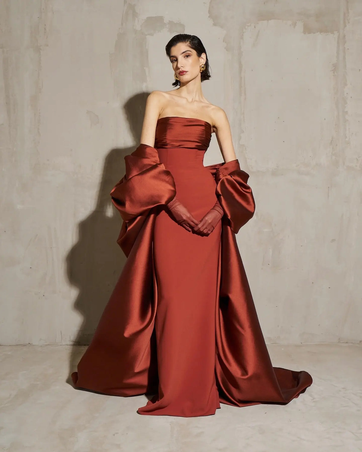 rust dress formal Rust Orange Long Wrap Dress, Bridesmaid Dress, Cocktail Dress, Wedding Guest Dress, Maxi Party Dress, Formal Dress, Prom Dress