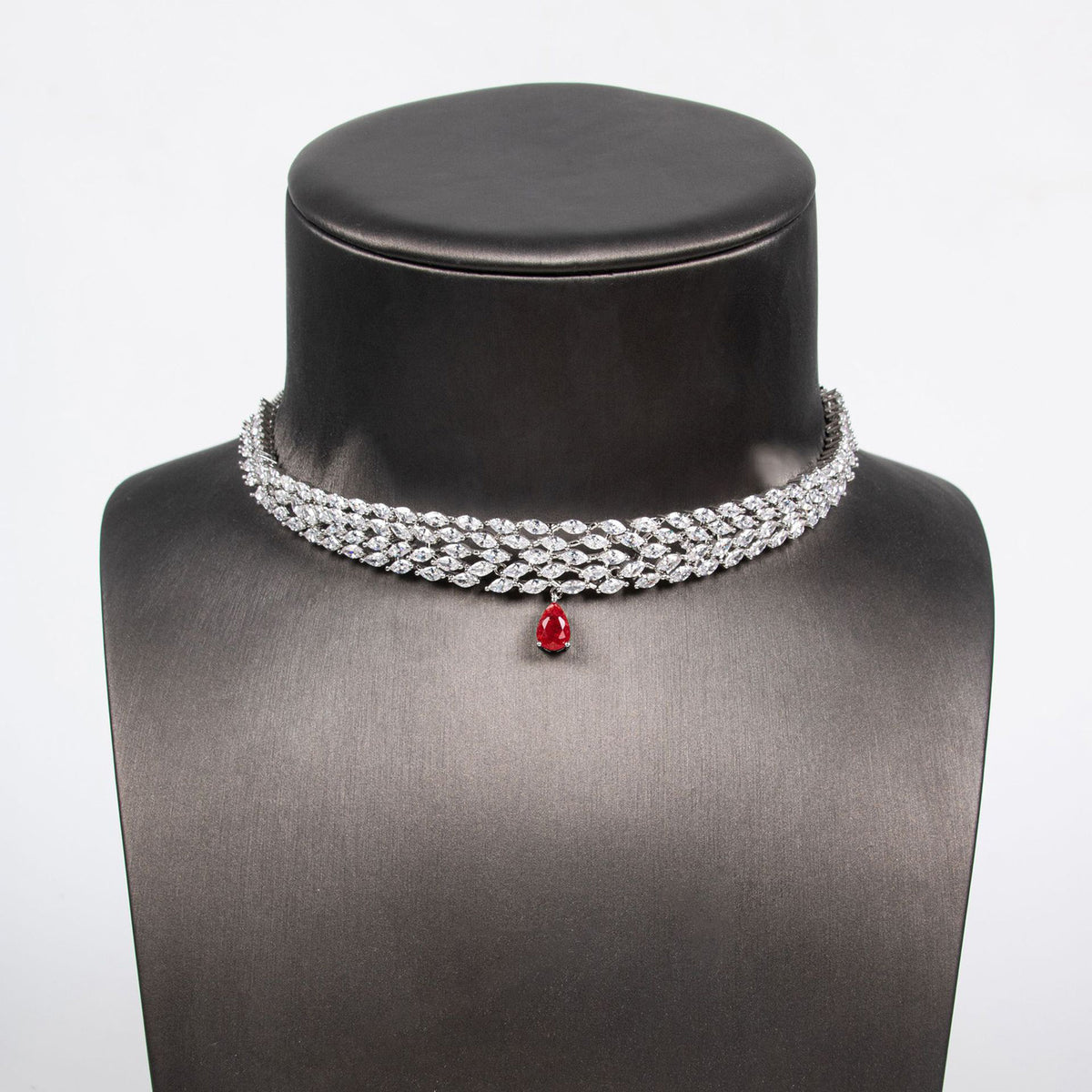 Elegant Beauty Zircon Pull Necklace Jewelry 