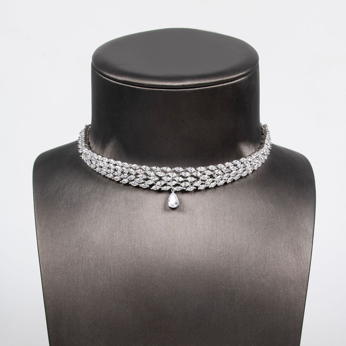 Elegant Beauty Zircon Pull Necklace Jewelry 