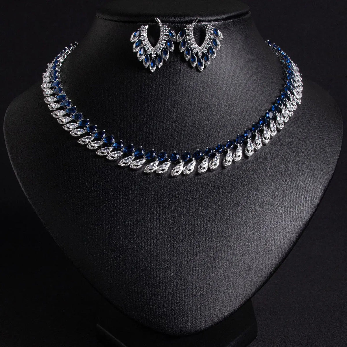 Fashionable Simple Necklace Set with Copper JW026 