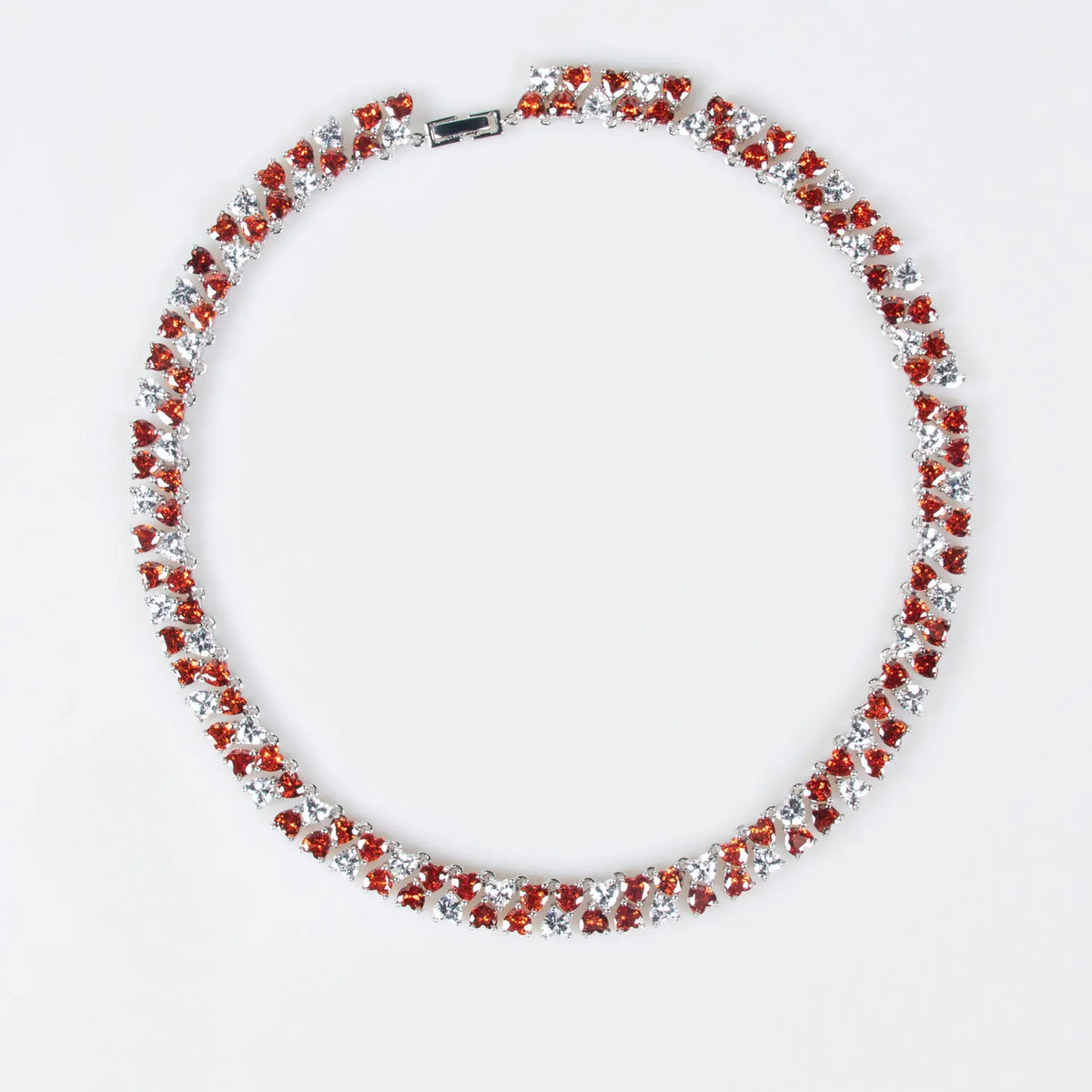 Luxury Diamond Necklace and Earring Set JW045 