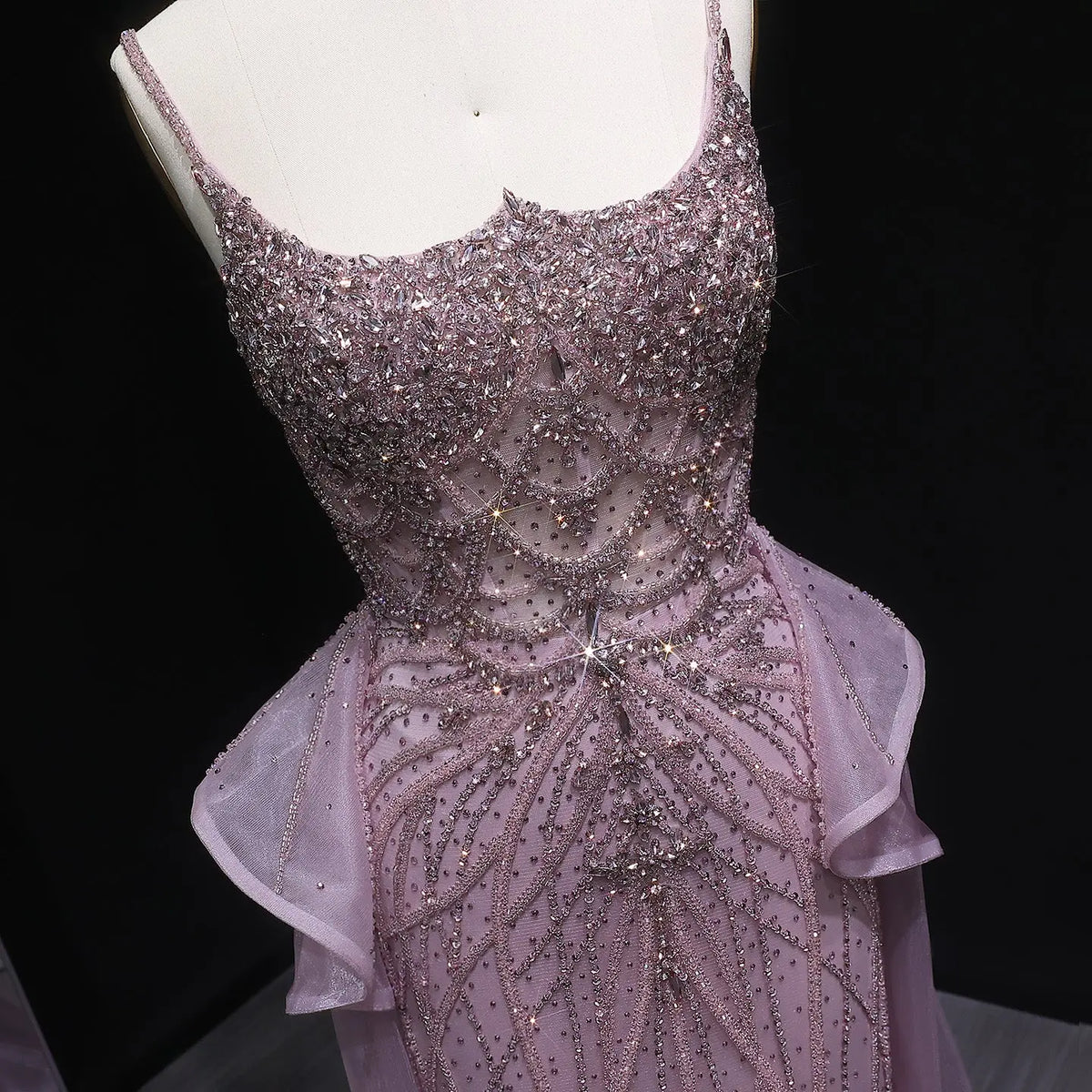 champagne pink mermaid dress Azazie 2026 Corset Lace Up Mermaid Prom Dress Champagne Gown