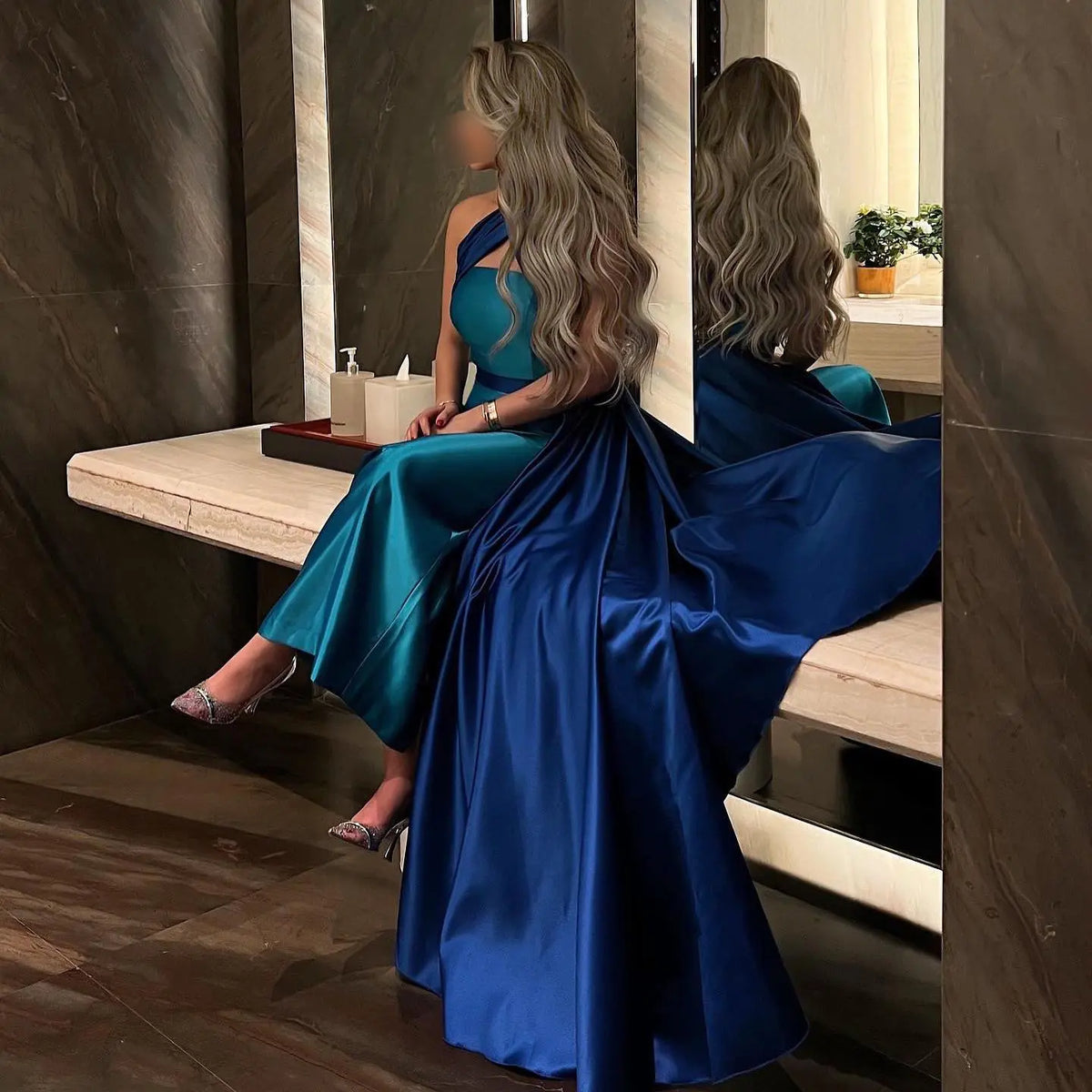 blue cross dress Light Blue Stripe Tiered Halter Dress - Maxi Dresses