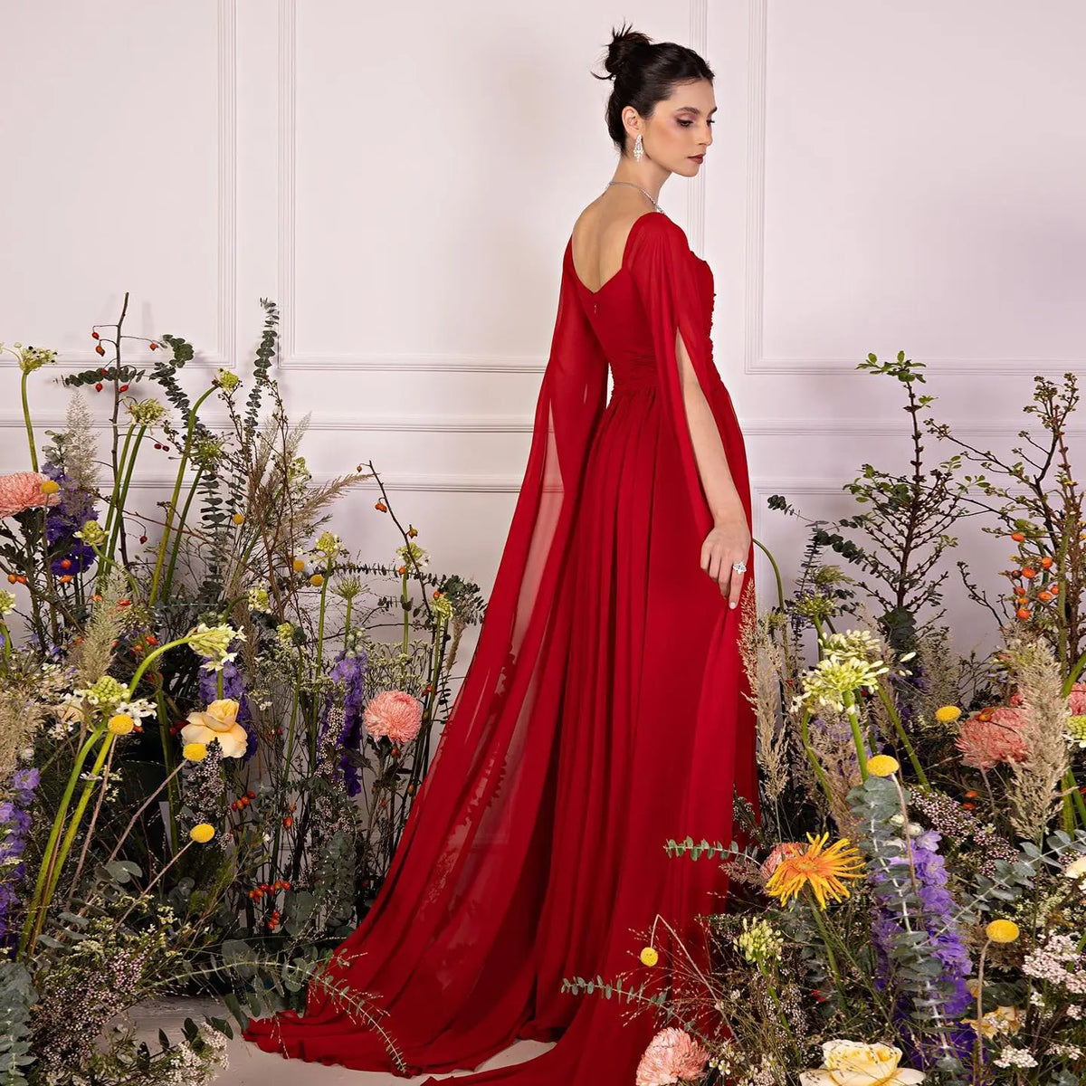 long sleeve chiffon evening dress Amazon.com: Ever-Pretty Womens Long Sleeve Formal Dress Elegant V Neck Chiffon Fall Winter Plus Size Mother of Bride Dresses Evening Gown Black US14 : Clothing, Shoes & Jewelry