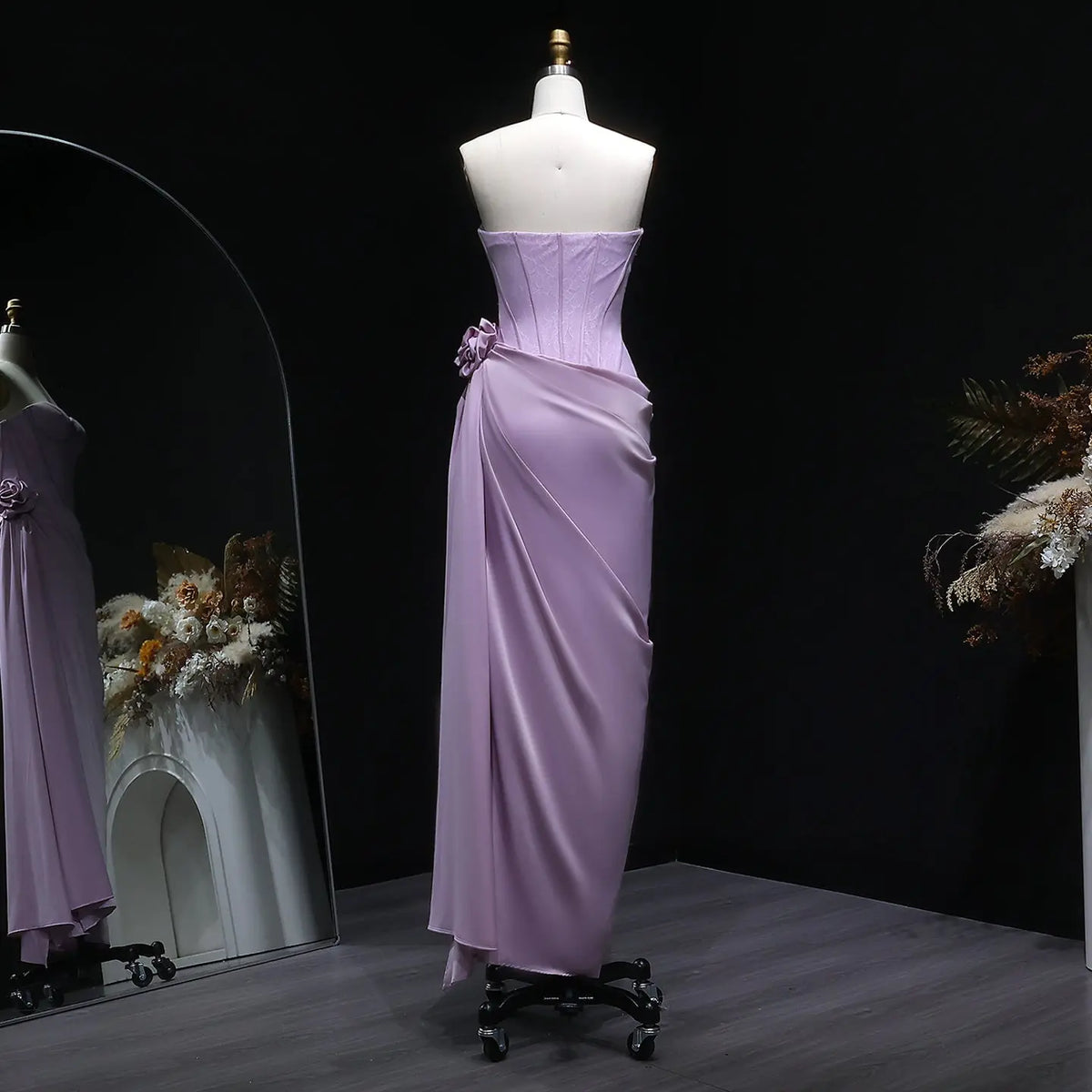 Elegant Pink Strapless Evening Dress for Any Event SHARONSAID Elegant Pink Strapless Evening Dress for Any Event SHARONSAID