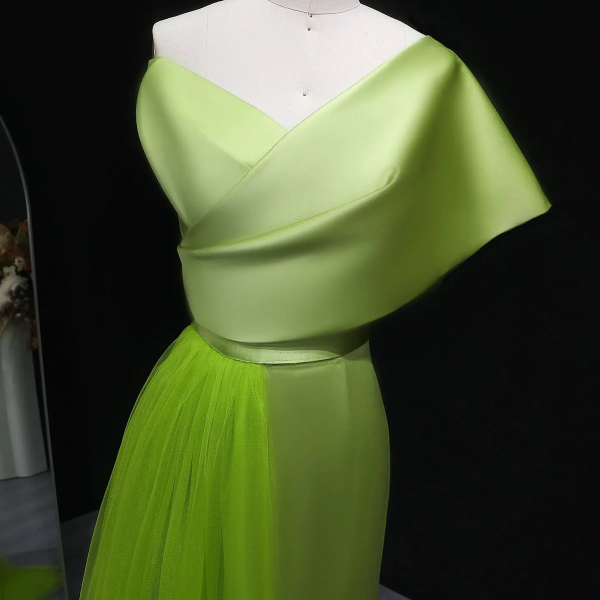 Luxury Lilac One Shoulder Evening Dress with Overskirt SS405 - SHARONSAID Luxury Lilac One Shoulder Evening Dress with Overskirt SS405 - SHARONSAID