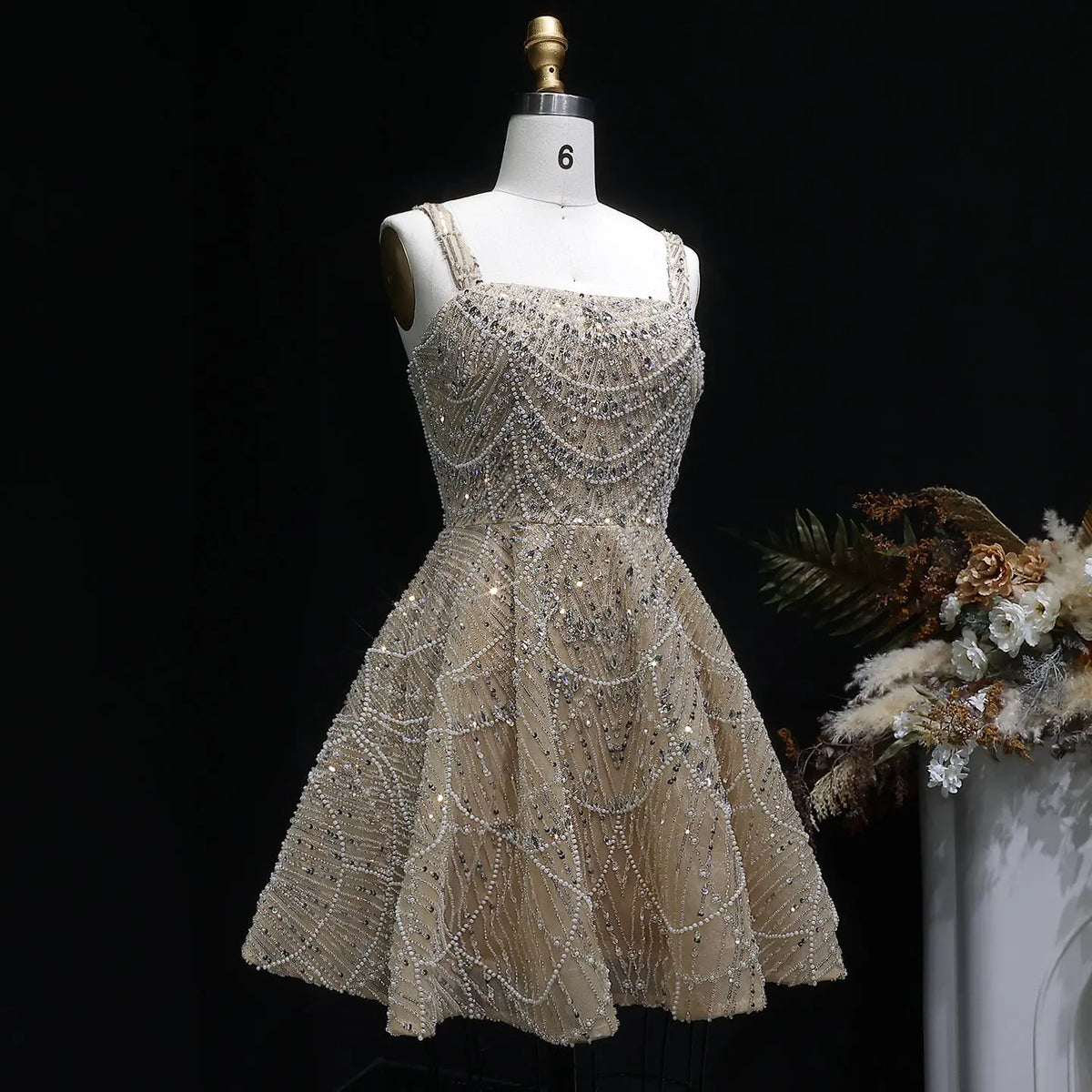 Luxury Trendy Silver Sequin Short Cocktail Party Evening Dress SS649 Luxury Trendy Silver Sequin Short Cocktail Party Evening Dress SS649