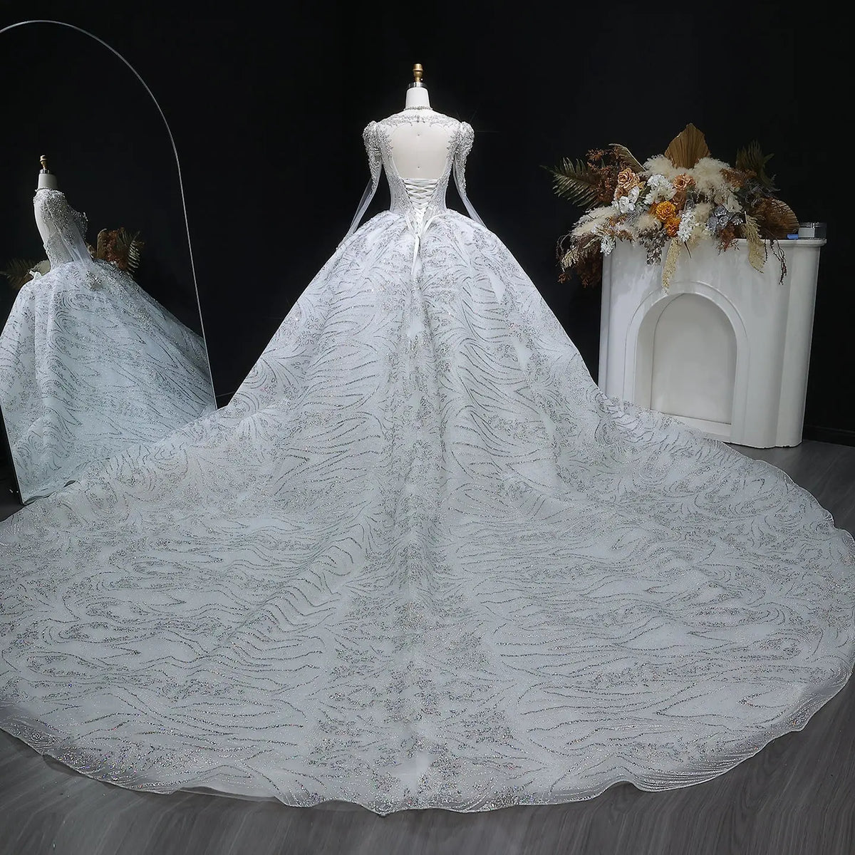 wedding dresses lace and diamonds Azazie Memphis Wedding Dress