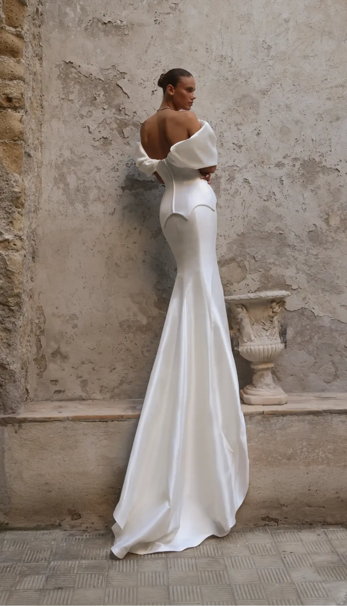 white puff sleeve satin dress Miss Circle Lydia Satin Off Shoulder Puff Sleeve Dress in White at Nordstrom, Size X-Large