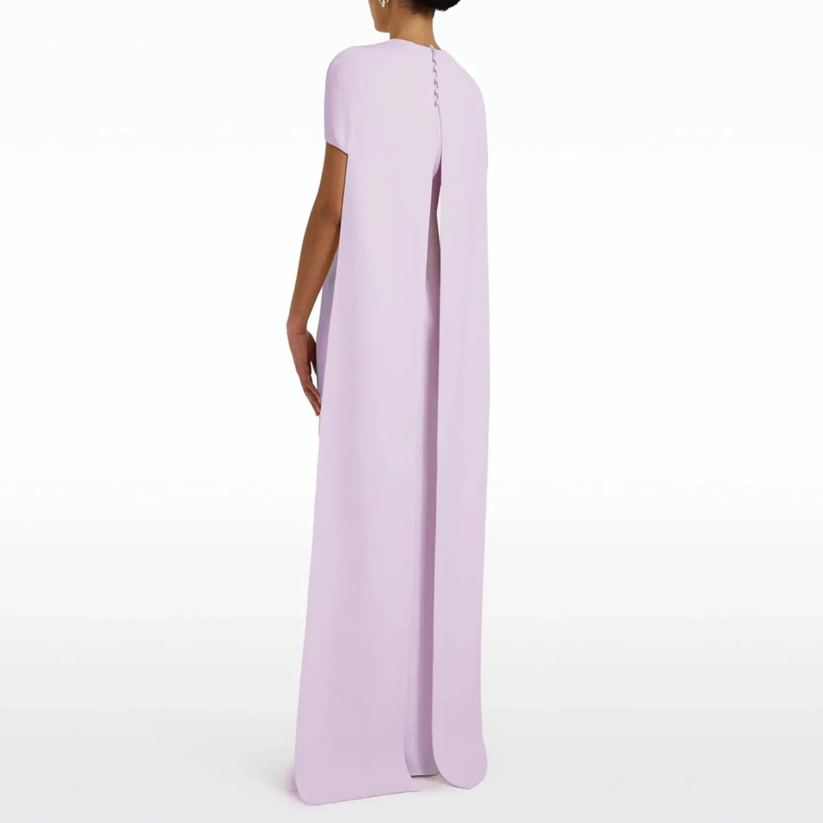 purple straight dress Islet Button-Down Linen Blend Maxi Dress