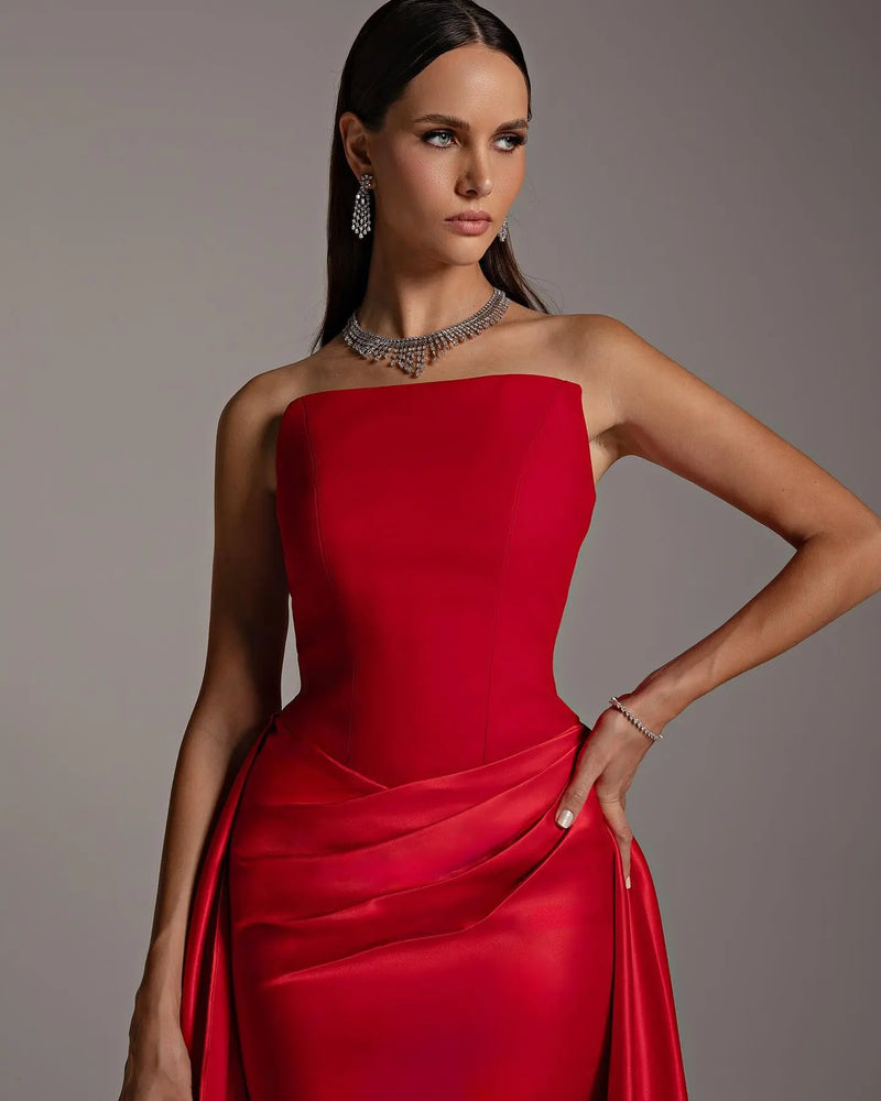 Elegant Red Evening Dress for Every Occasion SHARONSAID Elegant Red Evening Dress for Every Occasion SHARONSAID