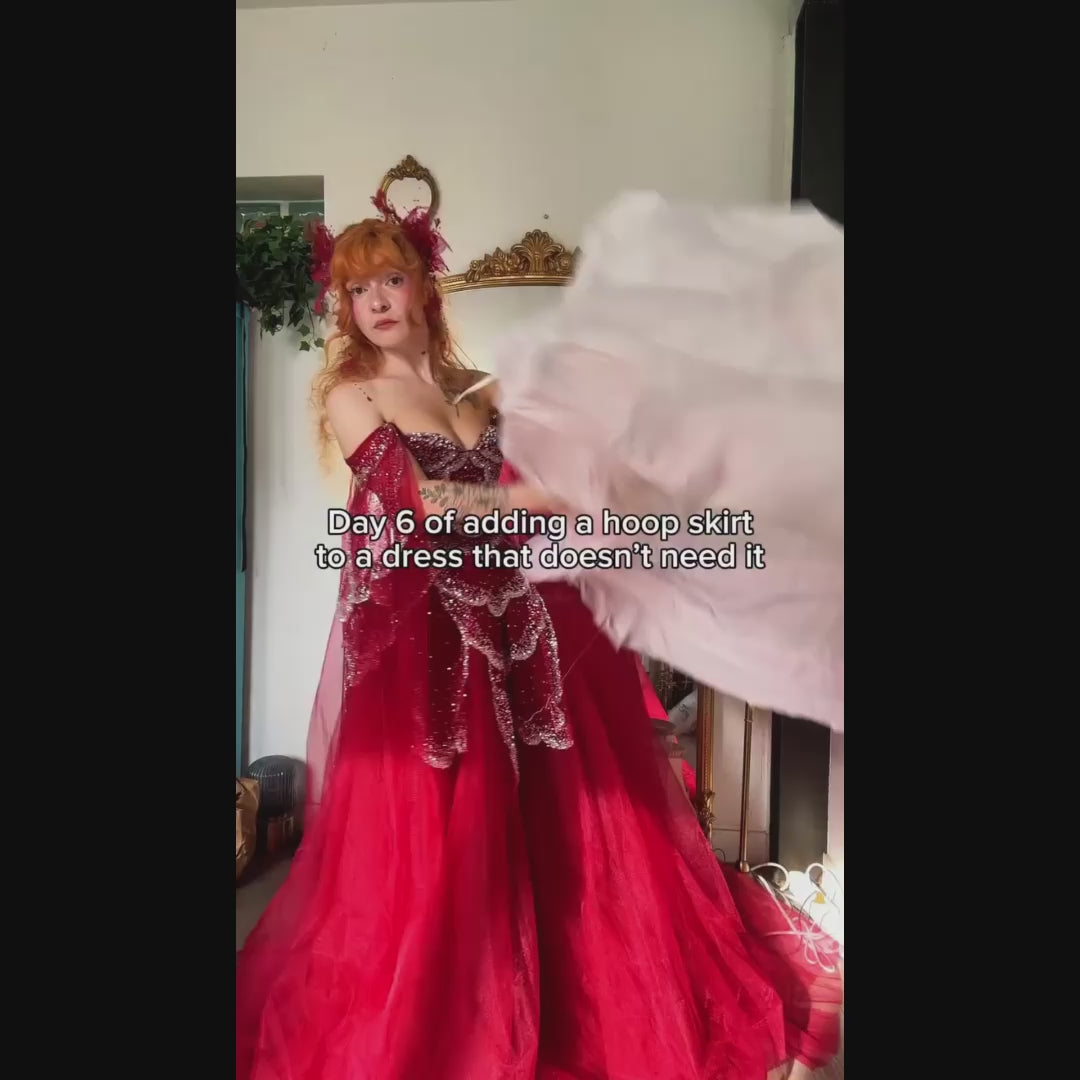 Ultimate Medieval Princess Dress with Cape Sleeves SS215