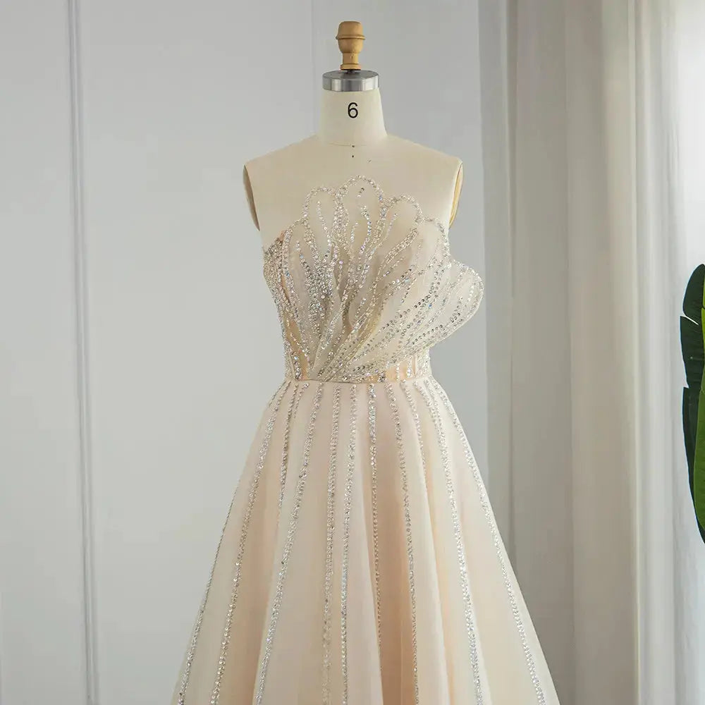 Final Sale Luxury Beaded Lilac Scalloped Evening Dress SS247 Final Sale Luxury Beaded Lilac Scalloped Evening Dress SS247