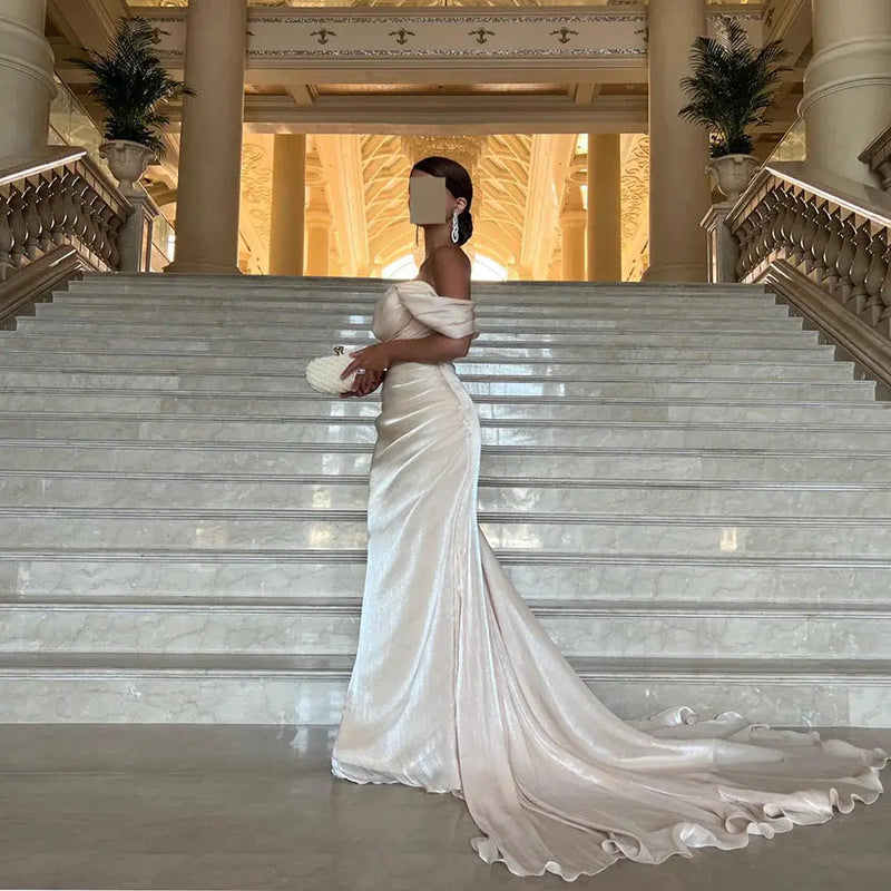 Elegant Beige Evening Dress for Every Occasion SHARONSAID Elegant Beige Evening Dress for Every Occasion SHARONSAID
