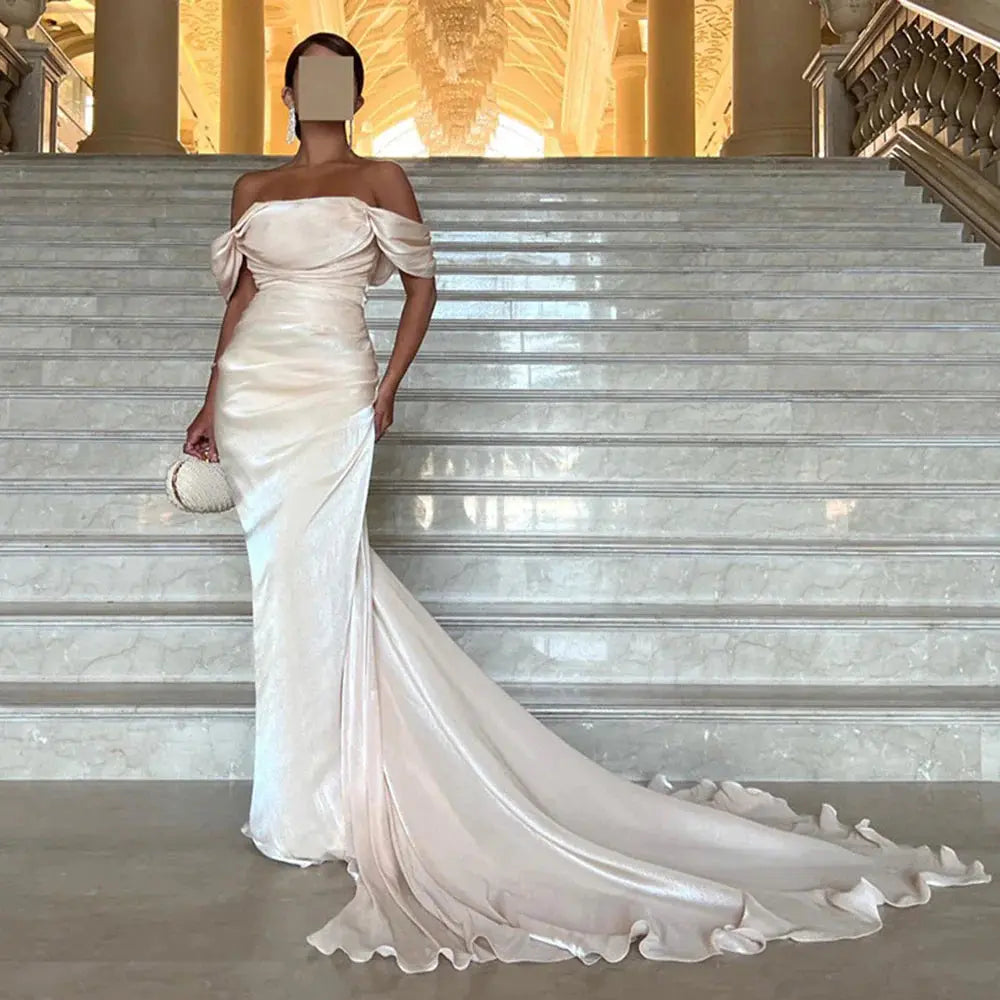 Elegant Beige Evening Dress for Every Occasion SHARONSAID Elegant Beige Evening Dress for Every Occasion SHARONSAID
