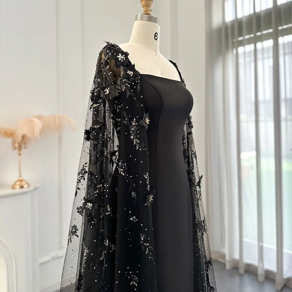 black maxi dress long Olivia Long Sleeve Maxi Dress