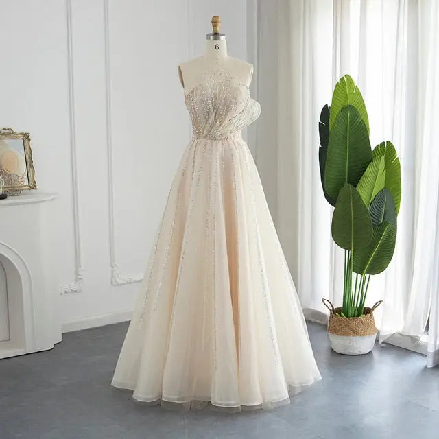 Final Sale Luxury Beaded Lilac Scalloped Evening Dress SS247 Final Sale Luxury Beaded Lilac Scalloped Evening Dress SS247